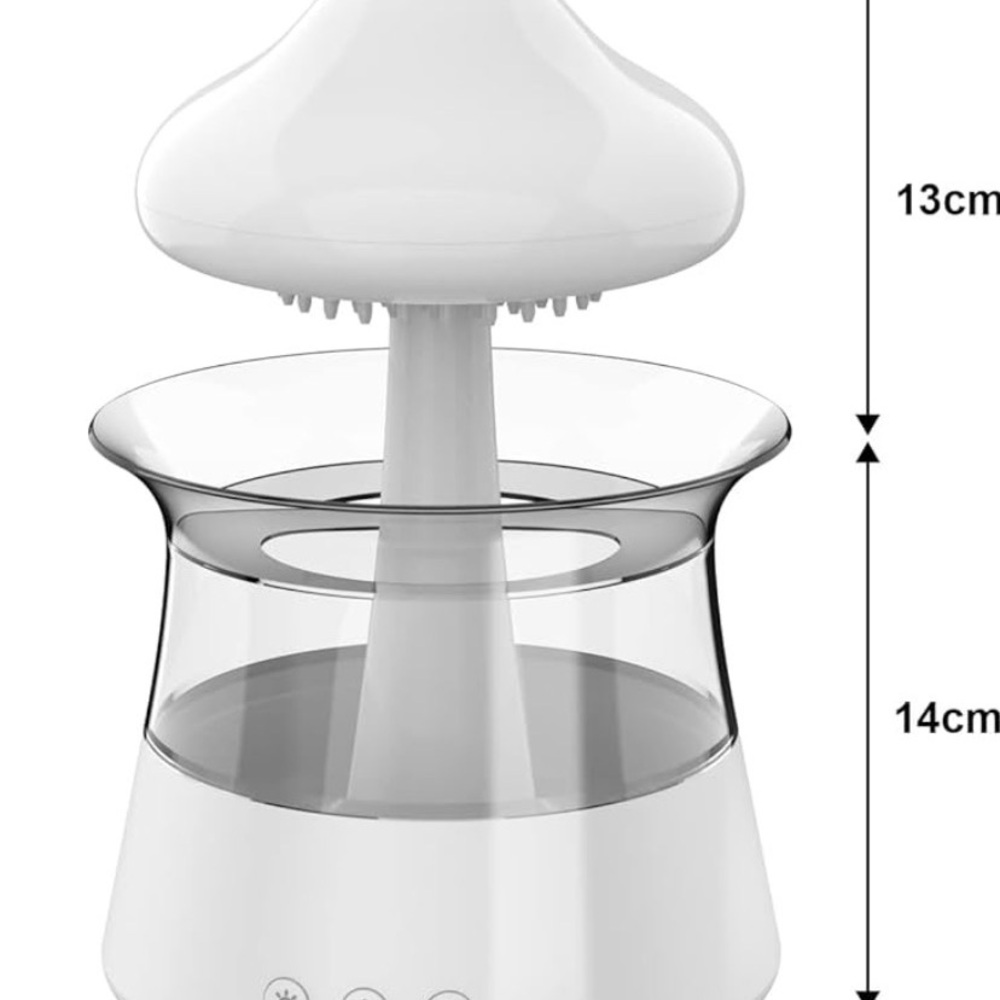 NWT Aroma Diffuser Cloud Rain Humidifier - Picture 2 of 7